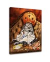 Nowoczesny obraz do salonu - Kocie halloween Svetrinka.art | FEEBY