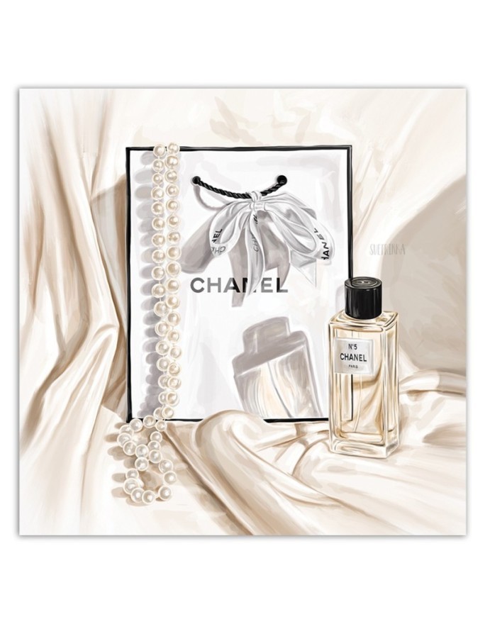 Designerskie obrazy do sypialni glamour - Perfumy | FEEBY
