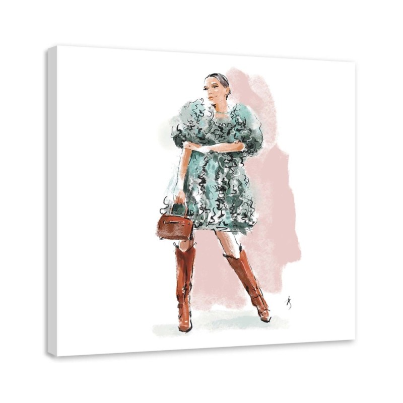 Obraz do sypialni - Moda Kobieta Paryż Irina Sadykova | FEEBY