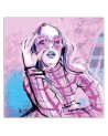 Modne obrazy - Róż Retro Kobieta Moda Irina Sadykova | FEEBY