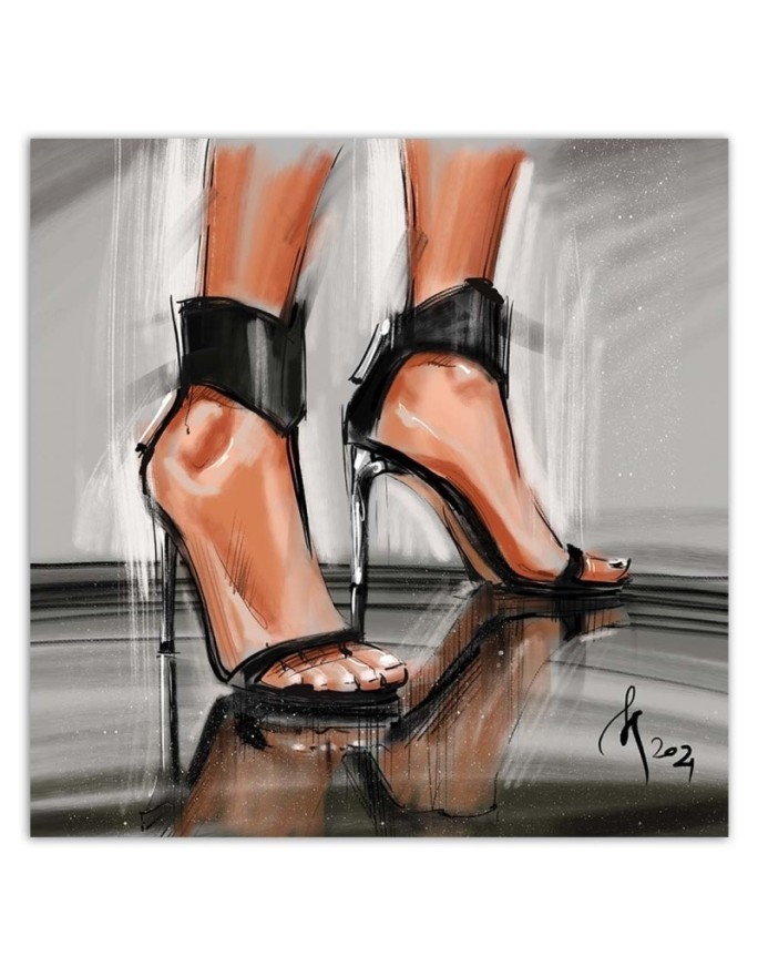 Obrazy glamour - Buty Moda Irina Sadykova | FEEBY