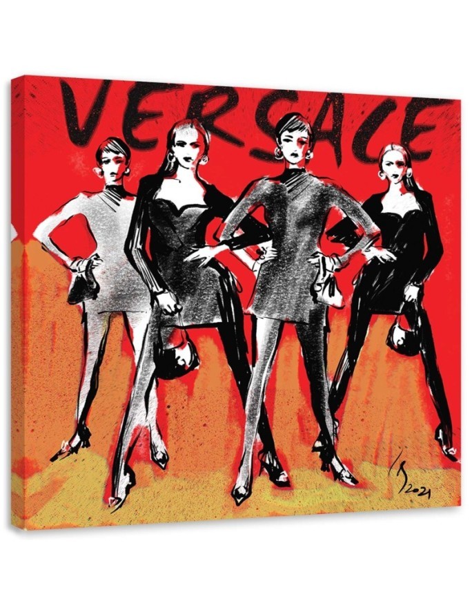 Obrazy glamour - Versace Moda Kobiety Irina Sadykova | FEEBY