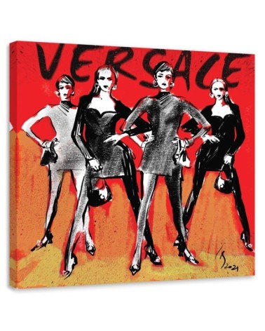 Obrazy glamour - Versace Moda Kobiety Irina Sadykova | FEEBY