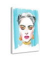 Stylowe obrazy - Makijaż Kobieta Portret Irina Sadykova | FEEBY