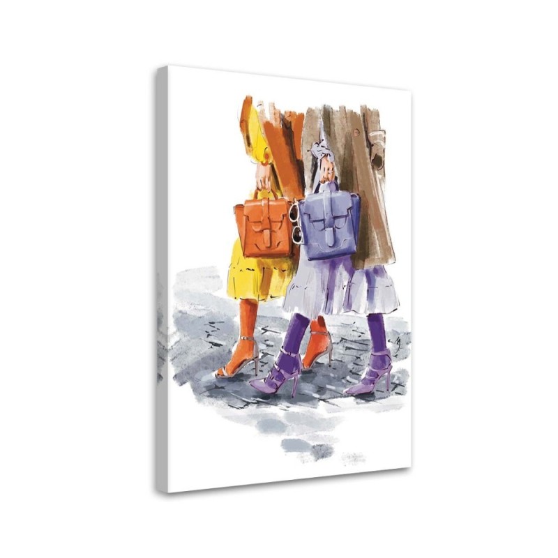Obrazy glamour - Spacer Moda Kobiety Irina Sadykova | FEEBY