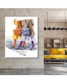 Obrazy glamour - Spacer Moda Kobiety Irina Sadykova | FEEBY