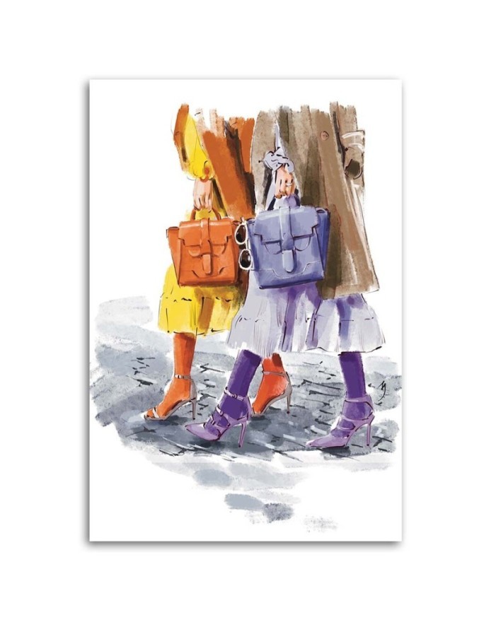 Obrazy glamour - Spacer Moda Kobiety Irina Sadykova | FEEBY