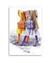 Obrazy glamour - Spacer Moda Kobiety Irina Sadykova | FEEBY