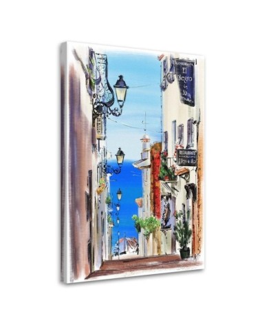 Stylish Canvas prints - Italy Street Walk View Irina Sadykova | FEEBY
