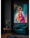 Modne obrazy - Modelka Kobieta glamour Irina Sadykova | FEEBY