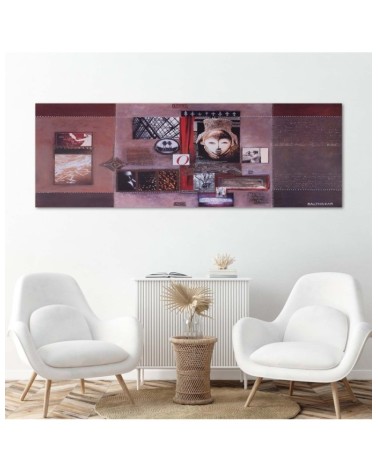 Leinwandbild - Collage aus alten Fotos | Feeby