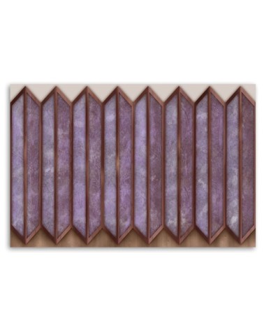 Leinwandbild - Buntes 3D -Fenster | Feeby