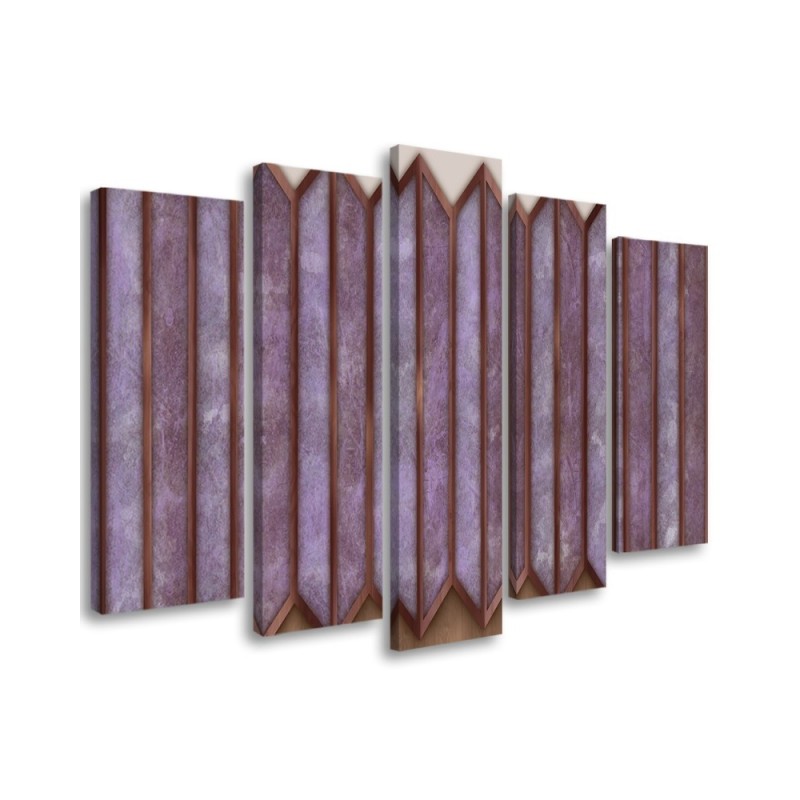 Leinwandbild - Buntes 3D -Fenster | Feeby