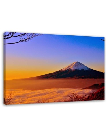 Leinwandbild modern - Berg Fuji Landschaft | Feeby