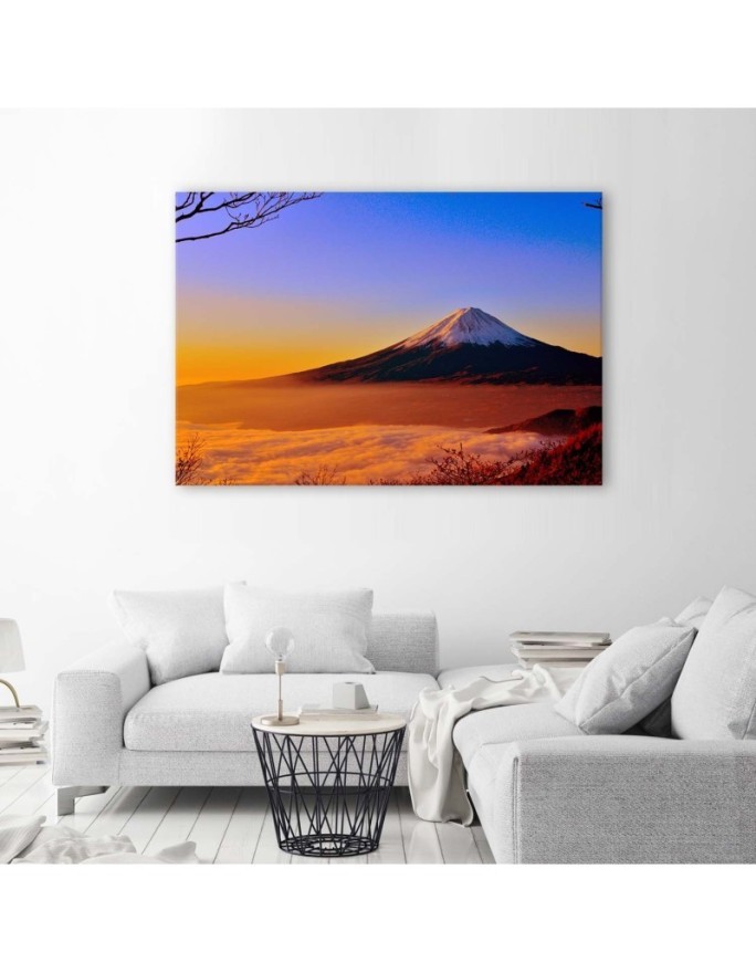 Obraz do sypialni nowoczesny - Góra Fuji Japonia krajobraz | FEEBY