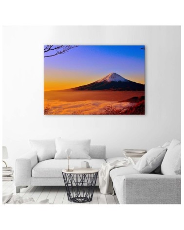 Leinwandbild modern - Berg Fuji Landschaft | Feeby