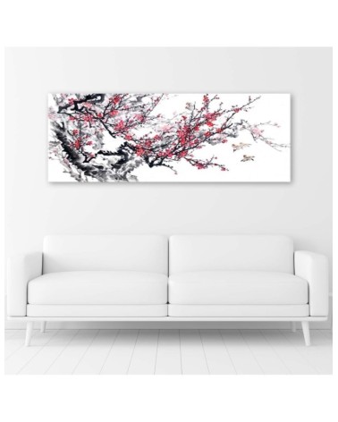 Leinwandbild modern - Japanische Kirschblüten | Feeby