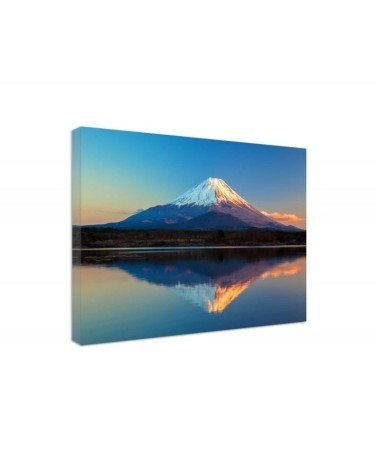 Leinwandbild - Fuji Berg Landschaft | Feeby
