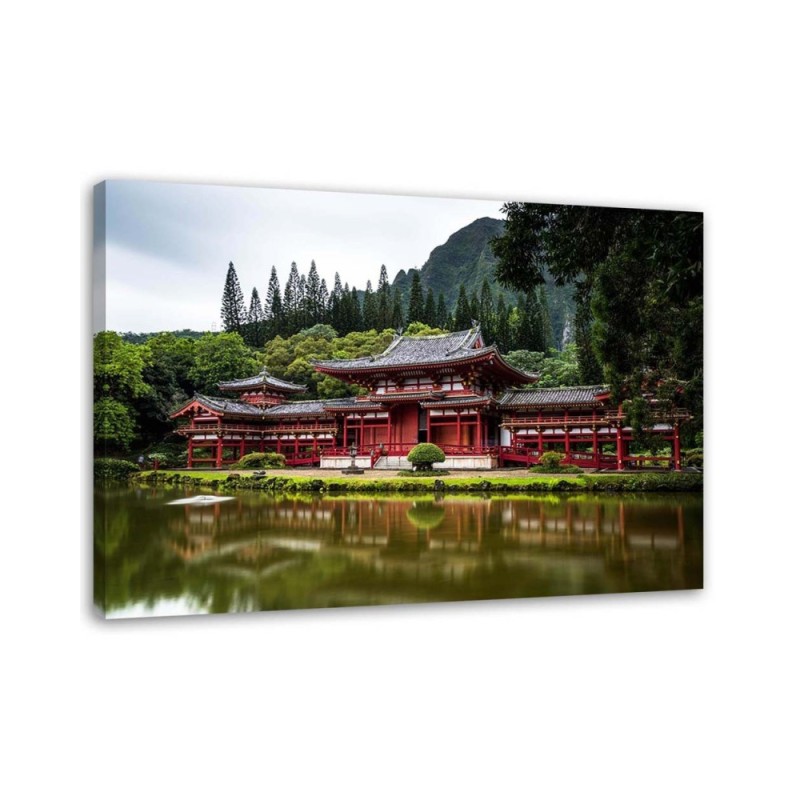Leinwandbild - Japanischer Tempel | Feeby