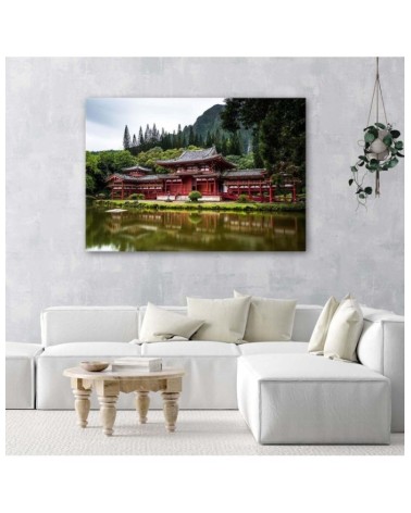 Leinwandbild - Japanischer Tempel | Feeby