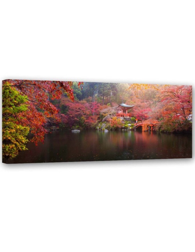 Leinwandbild - Japan in Herbstfarben | Feeby