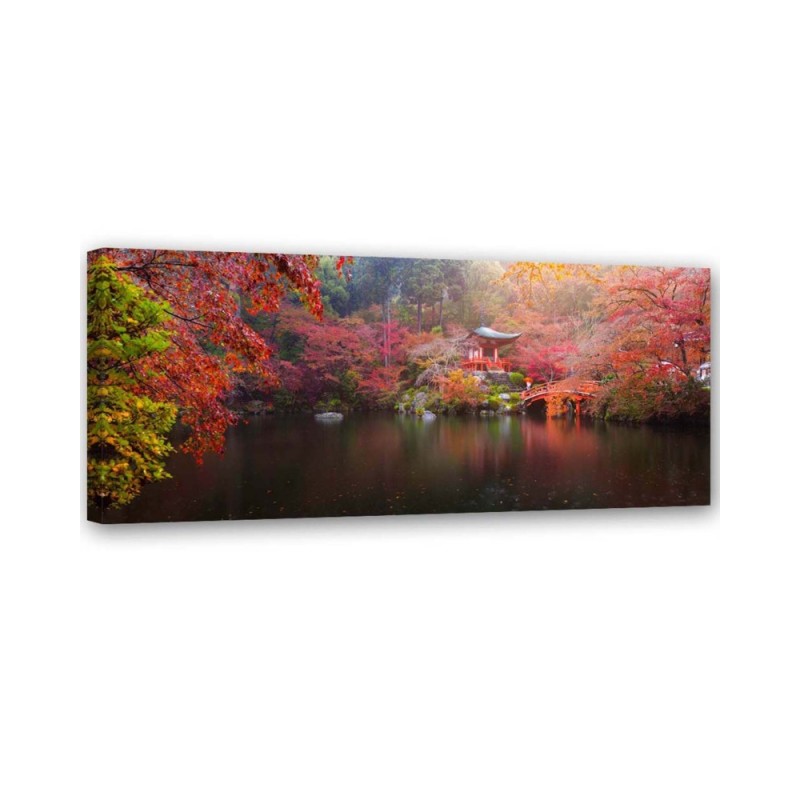 Leinwandbild - Japan in Herbstfarben | Feeby