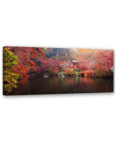 Leinwandbild - Japan in Herbstfarben | Feeby