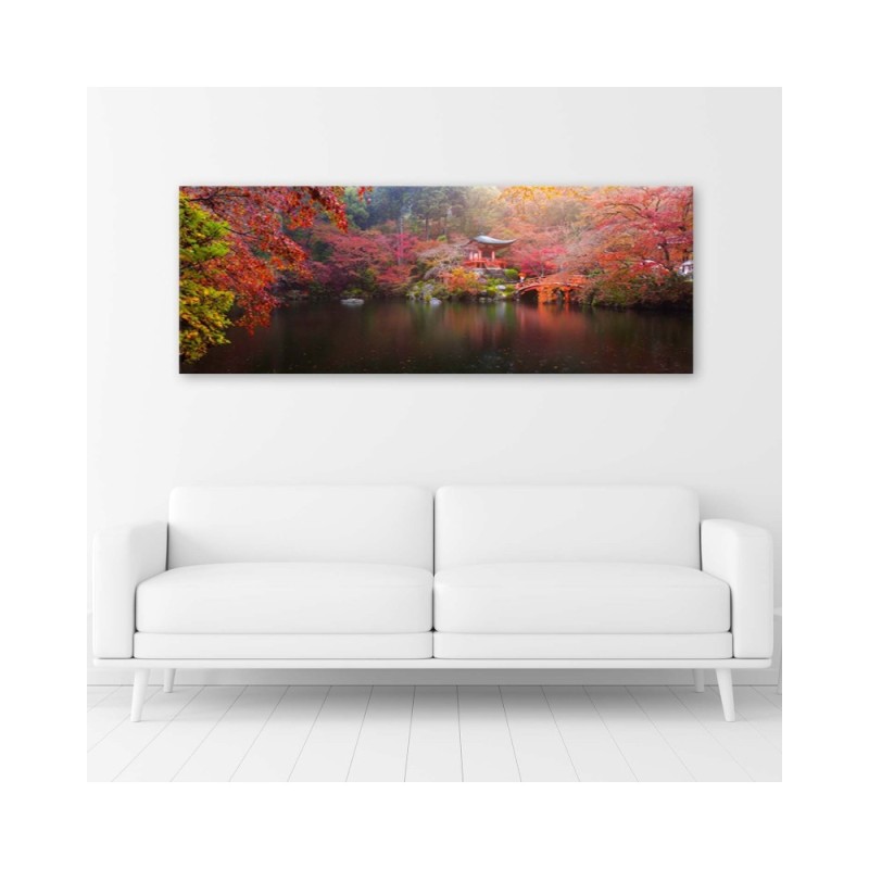 Leinwandbild - Japan in Herbstfarben | Feeby