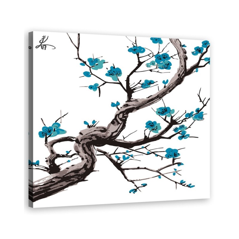 Leinwandbild - Natur - Blau | Feeby