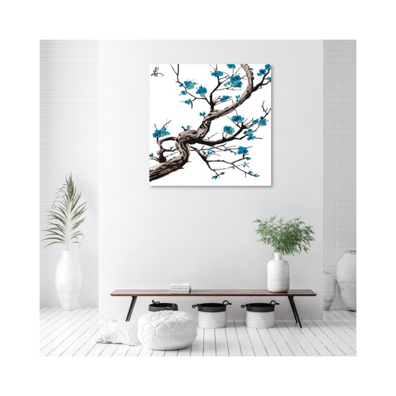 Leinwandbild - Natur - Blau | Feeby