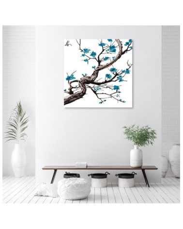 Leinwandbild - Natur - Blau | Feeby