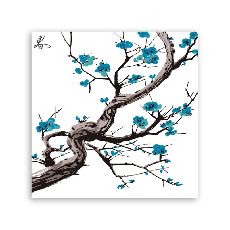 Leinwandbild - Natur - Blau | Feeby