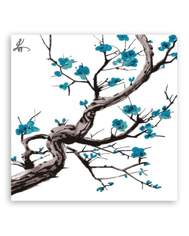 Leinwandbild - Natur - Blau | Feeby