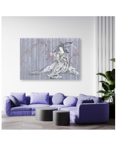 Leinwandbild - Traditioneller japanischer Geisha | Feeby