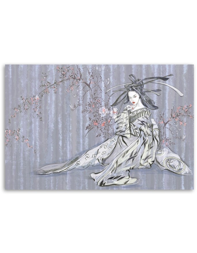Pictures on Canvas idea for bedroom - Traditional Japanese geisha | FEEBY
