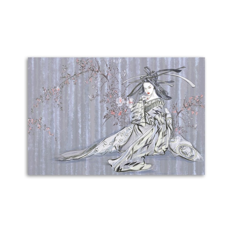 Leinwandbild - Traditioneller japanischer Geisha | Feeby