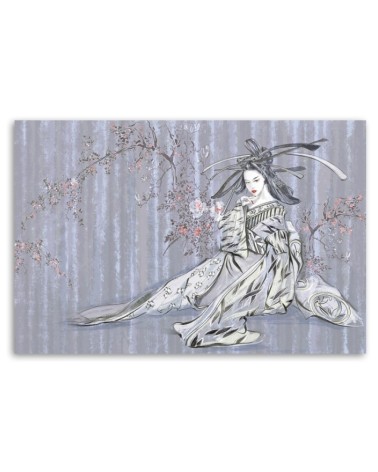 Leinwandbild - Traditioneller japanischer Geisha | Feeby
