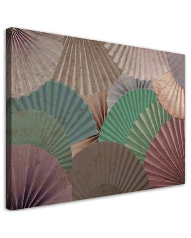 Print painting for living room - Orient fans | FEEBY