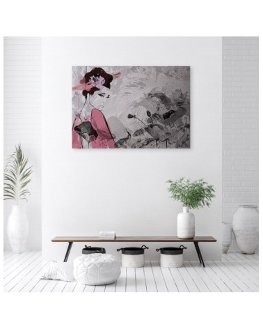 Bild auf Leinwand - Japanische Geisha | Feeby