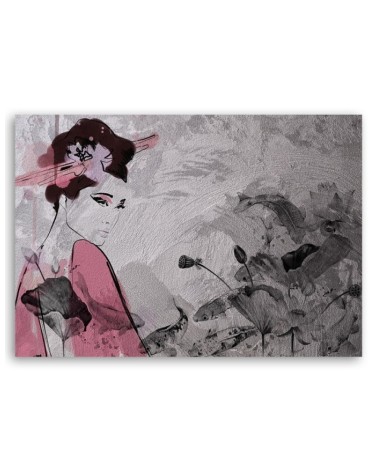 Bild auf Leinwand - Japanische Geisha | Feeby