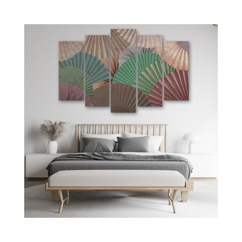 Wandbild für Wohnzimmer - Einfache Fans | Feeby