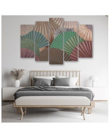 Wandbild für Wohnzimmer - Einfache Fans | Feeby