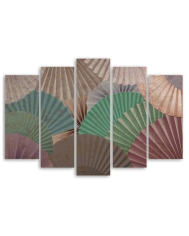 Wandbild für Wohnzimmer - Einfache Fans | Feeby