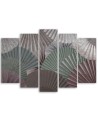Pentaptic painting for living room - Fans of the orient | FEEBY