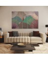 Five-panel painting for living room - Orient fans | FEEBY