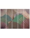 Five-panel painting for living room - Orient fans | FEEBY
