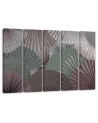 Pentaptic painting for living room - Orient fans | FEEBY