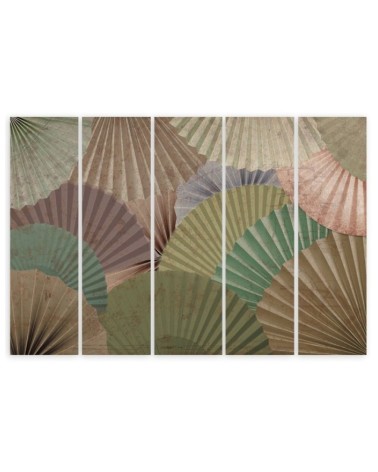 Wandbild für Wohnzimmer - Einfache Fans | Feeby