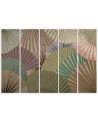Canvas print for living room wall - Japanese fans | FEEBY