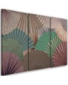 Paintings for living room triptych - Orient fans | FEEBY